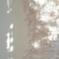 White floral appliqué sexy fitted long ball gown/bridal dress R8455