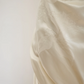 Off-white strapless fitted satin short ball gown, bridal dress R8552