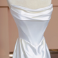 White strapless fitted long ball gown/bridal dress R8309