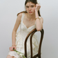 Cream White Tiered Ruffle Mini Dress Women With Sweetheart Neckline R9480