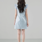 French dress new summer style temperament slimming high-end short sleeveless skirt R4302
