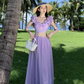 Super fairy long skirt with small flying sleeves white waist-baring dress holiday beach skirt R1607