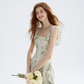 French dress floral suspender skirt design short skirt small skirt women summer R3448