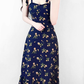 2025 Summer New French Retro Floral Beach Seaside Holiday Suspender Dress R0932