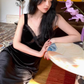 2025 Retro Lace Suspender Dress V-neck Velvet Bottom with Coat and Skirt R1533