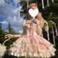 Sweet Pink Ruffled Homecoming Dress A-Line Square Bow-knot Corset Mini Birthday Dress RS736