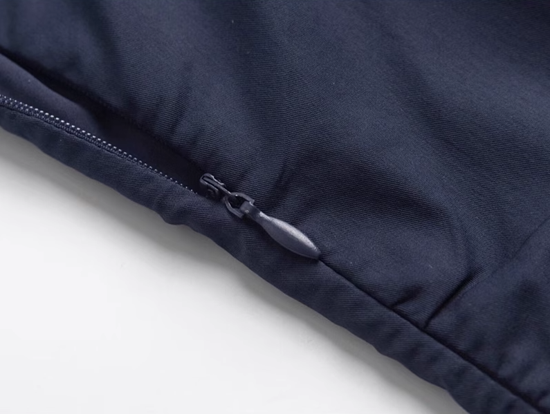 2025 Summer New Blue Slit Sexy Waist Temperament Suspender Dress R0901