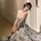 Vintage Evening Party Dresses, Elegant Romantic Prom Dresses, A-Line Graduation Dresses     S5396