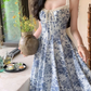 Vintage Evening Party Dresses, Elegant Romantic Prom Dresses, A-Line Graduation Dresses     S5396