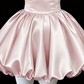 Silky Satin Strapless Women's Homecoming Dress Pink Corset Short Prom Dress Party Dress RS2755