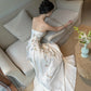 Long Evening Dresses Spaghetti Straps Princess Prom Gown     S6950