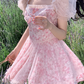 New romantic print floral dress R4984
