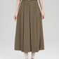 Preppy formal summer designer shirt and skirt suit R2357