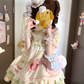 Cute and sweet OP inner top sling dopamine soft three-piece lolita skirt Lolita princess skirt R1685