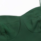 2025 Summer New Retro Temperament Sexy Green Holiday Seaside Suspender Dress R0952