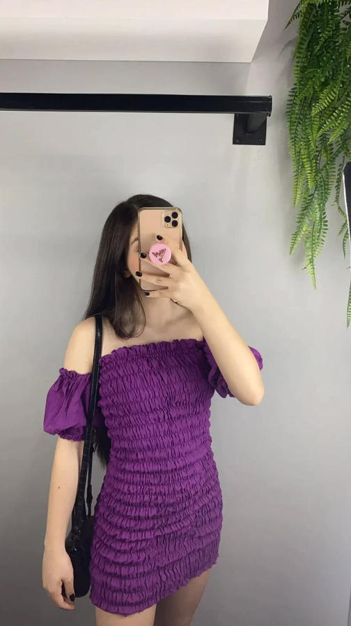 Slim Sexy Women's Homecoming Dress Purple Corset Short Prom Dress Party Dress RS2574
