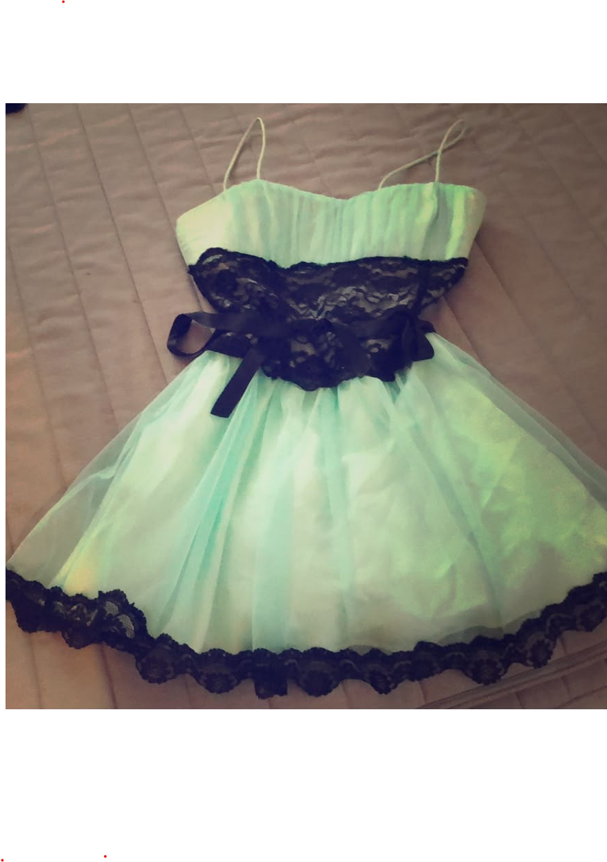 Charming Green Homecoming Dress ,A-Line Spaghetti Straps Lace Trim Corset Short Prom Dress RS835