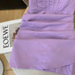 Purple pure sexy tube top dress female new waist short hip skirt fishbone backless small dress R3951
