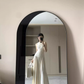 Temperament lady high-end pleated waist vest long skirt to wear super beautiful dress R0470