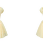 Romantic Princess Tulle Mini Dress Sweetheart Neck Lace Trim 3D Flower Applique Satin R9192