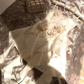White halter neckline with pearl design, waist and irregular skirt short skirt for homecoming dress R4151