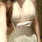 White halter neck slim waist hip sexy short skirt homecoming dress R4229