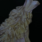 Light purple strapless fitted waist slim slit sexy ball gown R8054