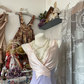 Light purple slim waist elegant and gentle long skirt ball gown R6132