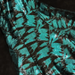 Dark green strapless floral sequined fitted long ball gown R7050