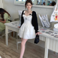 New cute girl's suspender dress R4991