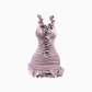 Temperamental lady ruffled sleeveless halter neck top 2025 pure desire hip skirt suit R1403