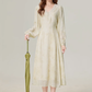 Spring French gentle style floral dress temperament super fairy slim dress R1909