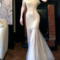 Feather strapless mermaid dress long party dress       S6033