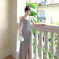 long sleeveless dress party evening dress    S6101
