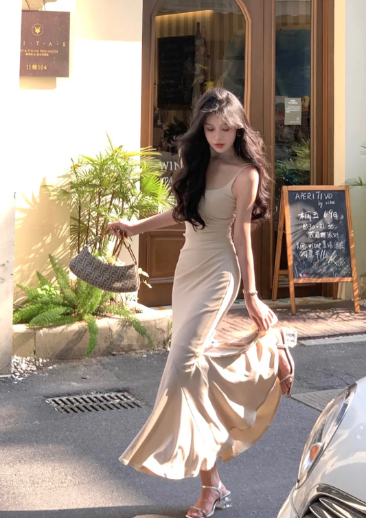 Women's Mermaid Dress Long Dress Sexy Fashion Elegant Casual Dress      S5399