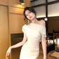 New Arrival Elegant Bodycon Sexy Vintage Casual Prom Party Midi Dress      S5420