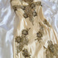 Sexy V Neck Lace Appliques Long Prom Dress Party Dress        S6453