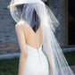 Engagement dress sexy deep V backless halter neck white dress     S5871