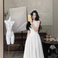 Elegant Dress for Women Vintage Party Dresses Sleeveless Sweet Midi New Spring Summer Dress        S5402