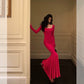 mermaid dress new sexy long party dress     S5617