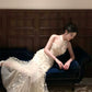embroidered dress mermaid evening dress long party dress      S5973