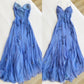 Blue Long Prom Dresses,Evening Gown,Party Dresses,Formal Dress      S3489