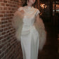 Satin elegant dress pleated Party Dress     S6150