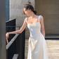 Women's Casual Maxi Dress A-Line Dress Square Neckline for Evening Parties      S5428