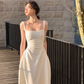 Women's Casual Maxi Dress A-Line Dress Square Neckline for Evening Parties      S5428