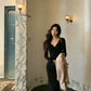 lace long-sleeved mermaid dress women's party dress     S5722