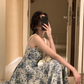 Vintage Evening Party Dresses, Elegant Romantic Prom Dresses, A-Line Graduation Dresses     S5396