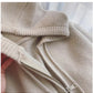 Solid color zipper knitted cardigan for women long-sleeved sweater jacket      S4850