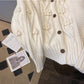 Long-sleeved knitted cardigan for women new sweater jacket    S4864