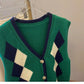 Retro knitted cardigan vest for women new vest top     S5028